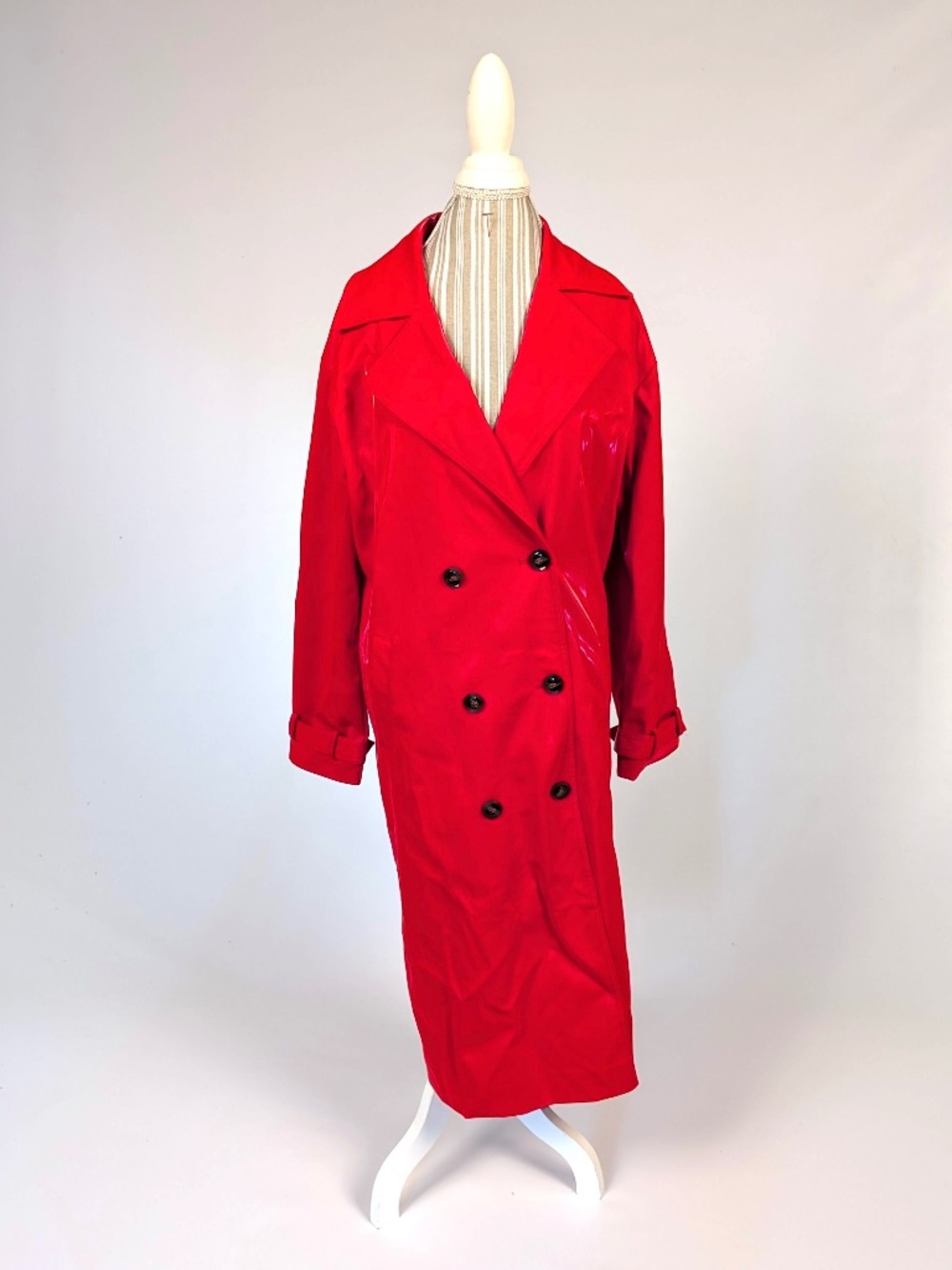 Akira Women's Red Polyurethane Coat
